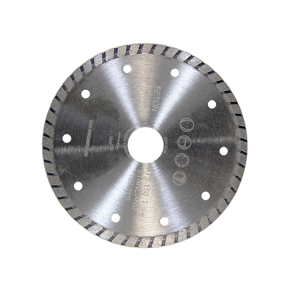 Disque diamant Standard Turbo Ventile MTS-150-7.5-4 Bétons et matériaux