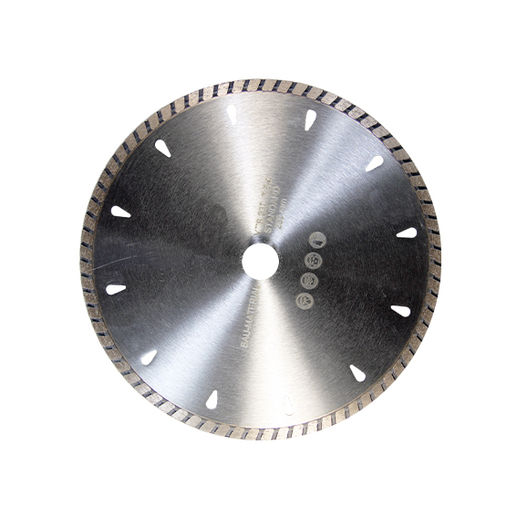 Disque diamant Standard Turbo Ventile MTS-230-7.5-4 Bétons et matériaux